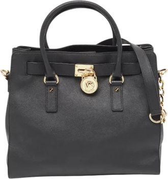 Michael Kors Tweedehands leren handtassen - Dames - Vintage Shopper - Zwart - ONE Size - Vintage