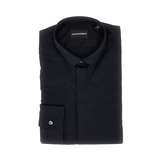 Emporio Armani Stretch twill shirt Man 39