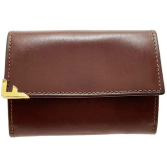 Ferragamo Leather Coin Purse/Coin Case (Pre-Owned)