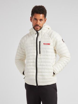 JACK1T Satell1Te Long Sleeve Hooded Jacket in Vintage White at Nordstrom, Size Medium