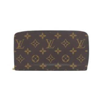 Louis Vuitton Pre-owned Wallets, female, Brown, Size: ONE SIZE Pre-owned Zippy Wallet Monogram Long Wallet