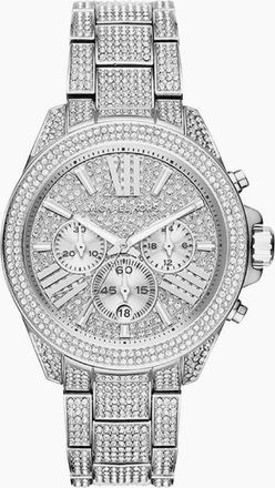 Michael Kors Womens Michael Kors MK6317 Chronograph Ladies Watch - Silver
