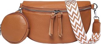 Generic Women Sling Bag | Modern Shoulder Backpack,Waterproof Ergonomic Women Sling Bag for Work, Beach, Travel, Casual, Gym, Camping, Festival, Brown, Refer 