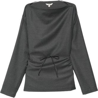 Barena Top 0482 Top 5802 540 - Dames - Longsleeves - Grijs - 2XS - Tops