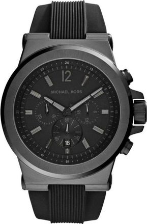 Michael Kors Accessoires, Heren, Grijs, ONE Size, Dylan Oversized Horloge