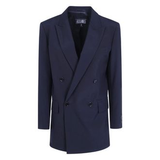 Maison Margiela Mujer, Chaquetas, Azul, Talla: S