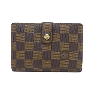 Louis Vuitton Brown Damier Canvas Ebene Coated Canvas Wallet (Bi-Fold) (Pre-Owned)