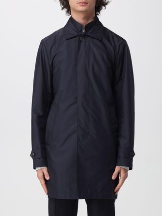 Fay Morning Technical Poplin Coat in Polyester