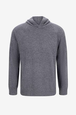 Vince Sweatshirt mit Kapuze aus Wolle und Kaschmir