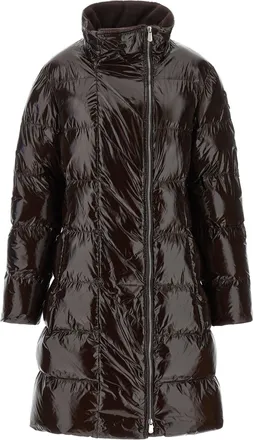 Pinko Love Birds Down Jacket - Black