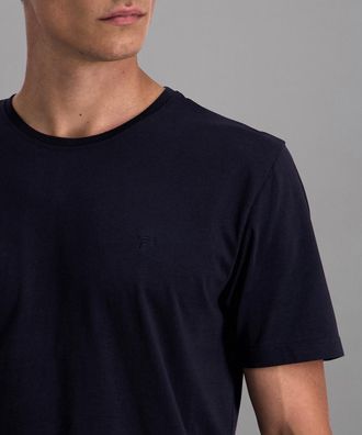 Pioneer Authentic Jeans T-Shirt, Herren, Gr. XXL, night sky, Jersey, Obermaterial: 100% Baumwolle, PIONEER AUTHENTIC JEANS, unifarben, normal normal, Rundhals, Shirts T-Shirt