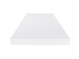 VENTE-UNIQUE.COM Colch&oacute;n extensible tela blanco