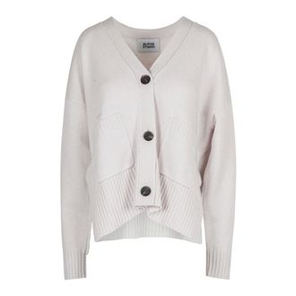 Alpha Studio Cardigans, female, Beige, S, Cardigan Contemporary