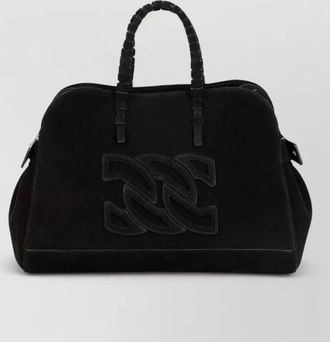 Casadei calf leather shoulder bag