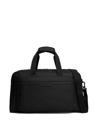 Tommy Hilfiger logo tape duffel bag - Black