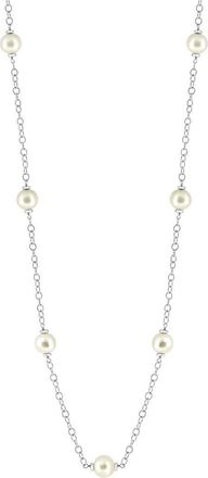 Effy Freshwater Pearl Station Necklace in White at Nordstrom Rack, Size 18