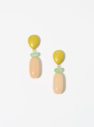 Simons Womens Long earrings in various shapes