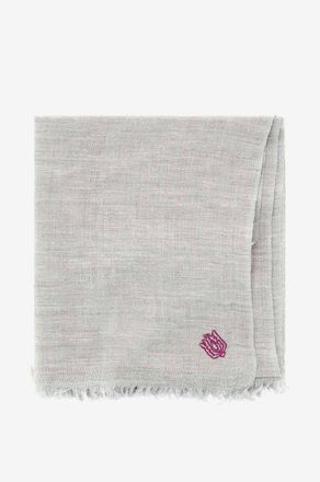 Pink Maharani Schal aus Kaschmir Double Weave