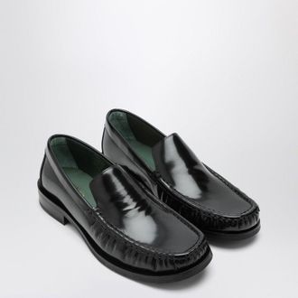 Vinny’s Black Leather Micahel Moccasins