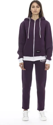 Baldinini Purple Cotton Women Womens Sweater