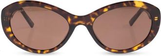 Balenciaga Zonnebril - Dames - Zonnebrillen - Bruin - ONE Size - Accessoires