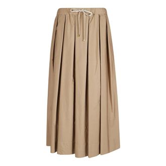 Max Mara Midi Skirts, female, Brown, Size: XS S Max Mara Skirts