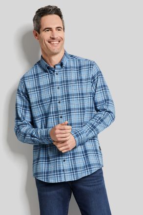 Bugatti Herren Shirt met borstzak