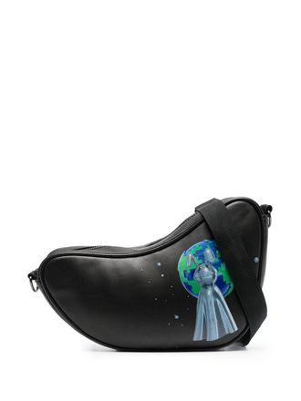 Natasha Zinko Borsa a spalla Cosmo Bunny Dreamin - Nero