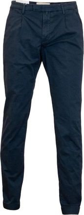 BRIGLIA 1949 Broeken - Heren - Chinos - Blauw - M - Katoen - Broeken