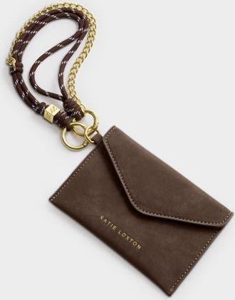 Katie Loxton Cord Purse in Bitter Chocolate Suedette at Nordstrom