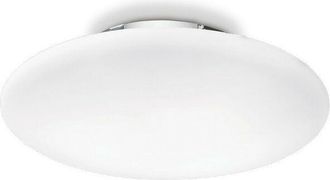 Ideal Lux Ideal Lux - Smarties Bianco - 1 Light Indoor Small Flush Light White, E27