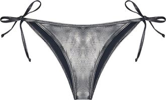Diesel Oval D bikini - women - Elastane/Polyamide - S - Black