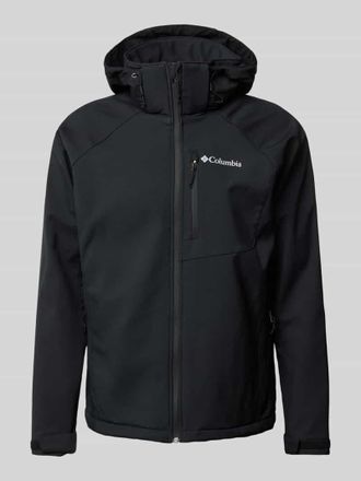 Columbia Softshell-Jacke mit Label-Print Modell CASCADE RIDGE in Black, Gr&ouml;&szlig;e L