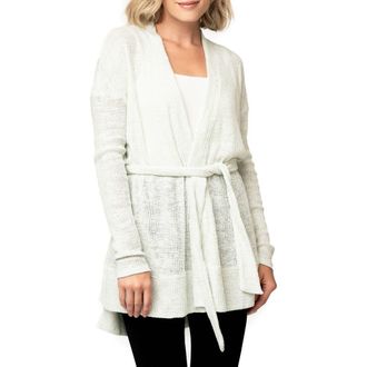 Gibsonlook My Way Belted Convertible Cardigan in Sage Earth at Nordstrom Rack, Size Xx-Small