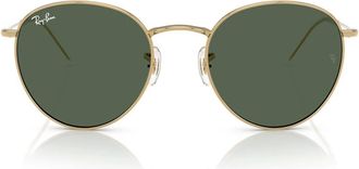 Ray-Ban Ronde Reverse Zonnebril - unisex - Zonnebrillen - Geel - 55 MM - Accessoires