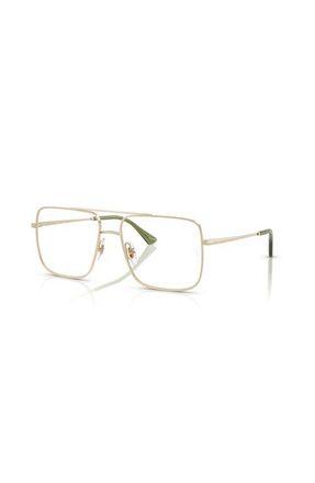 Ray-Ban 56mm Square optical glasses in Gold at Nordstrom