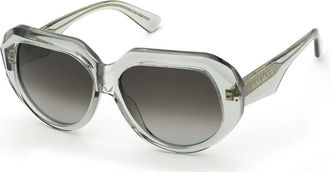 Nina Ricci SNR435 09RM Womens Sunglasses Green Size 58