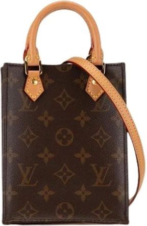 Louis Vuitton Pre-owned Mini Bags, female, Brown, Size: ONE SIZE Pre-owned Canvas Mini Bag