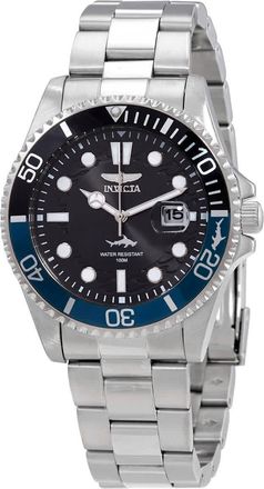 Invicta Pro Diver Quartz Black Dial Batman Bezel Mens Watch 30956