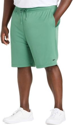 Reebok Big & Tall Performance Double-Knit Shorts in Field Green at Nordstrom, Size 3X Big