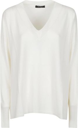Aragona Deep V-Neck Virgin Wool Sweater