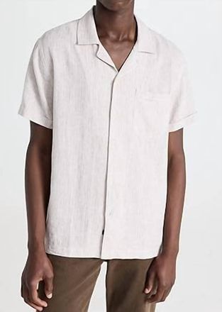 Rails Waimea Shirt In Ivory Toast