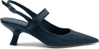 Vic Matié Schoenen, Dames, Blauw, 37 1/2 EU, Leer, Slingback
