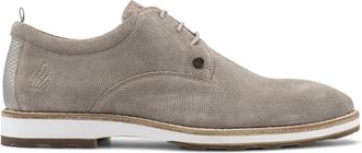 Rehab sneakers leer effen beige