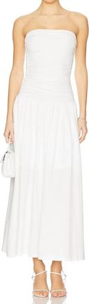 Nia Santal Dress In White