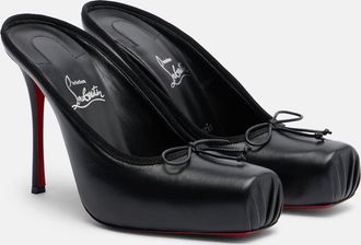 Christian Louboutin Mules Cassia 100 de piel