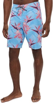 Hurley Equator Floral E-Boardshorts Mens Swimwear Skyline : 2XL (42-44 Waist), Elastane/Polyester