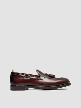 Officine Creative Ivies 002 Leather Tassel Loafers in Brown at Nordstrom, Size 43.5