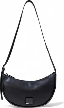 Karl Lagerfeld Tassen, Dames, Zwart, ONE Size, Leer, Jeans Dames Tas