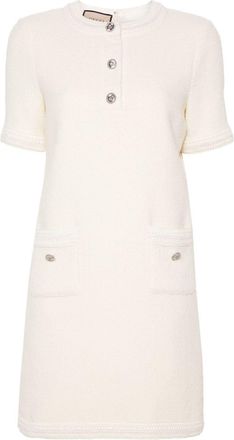 Gucci Wool Tweed Dress